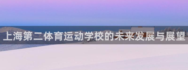 必发官方正版app娱乐是那个系列的台子：上海第二体育运动学校