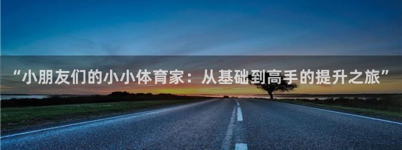 必发官网下载娱乐：“小朋友们的小小体育家：从基础到高手的提升