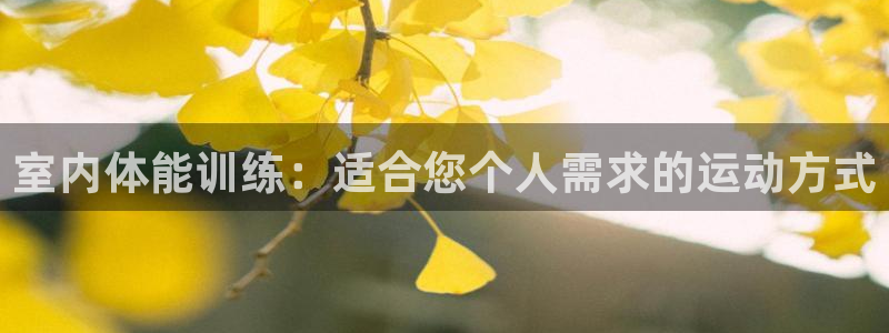 必发官方正版app开户：室内体能训练：适合您个人需求的运动方